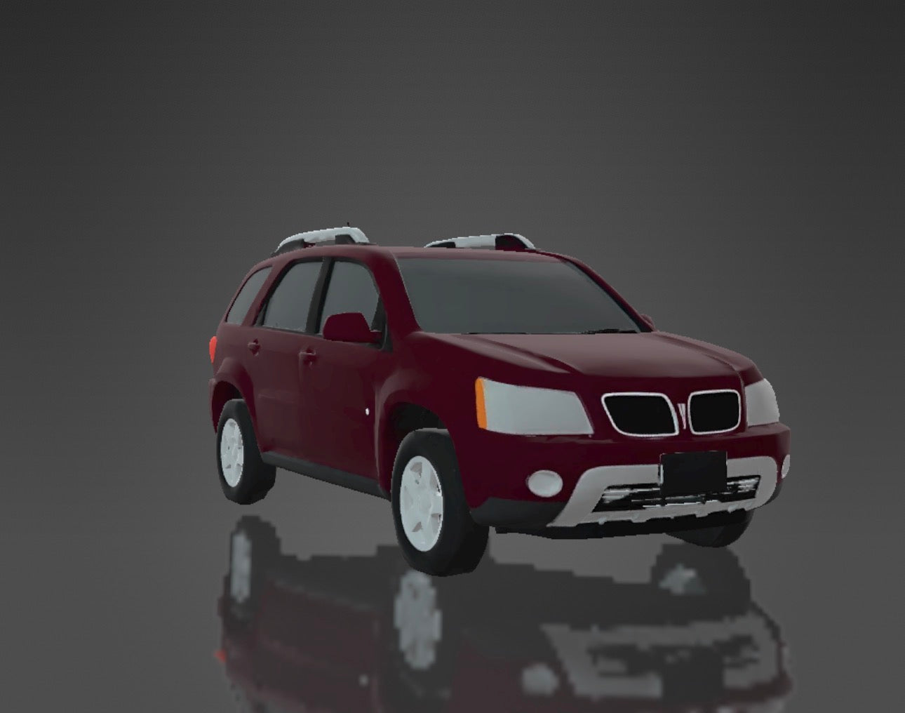 Pontiac Torrent 2009 - Modèle imprimé en 3D (échelle Hot Wheels)