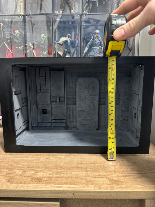 star wars 3d printed diorama 1/12
