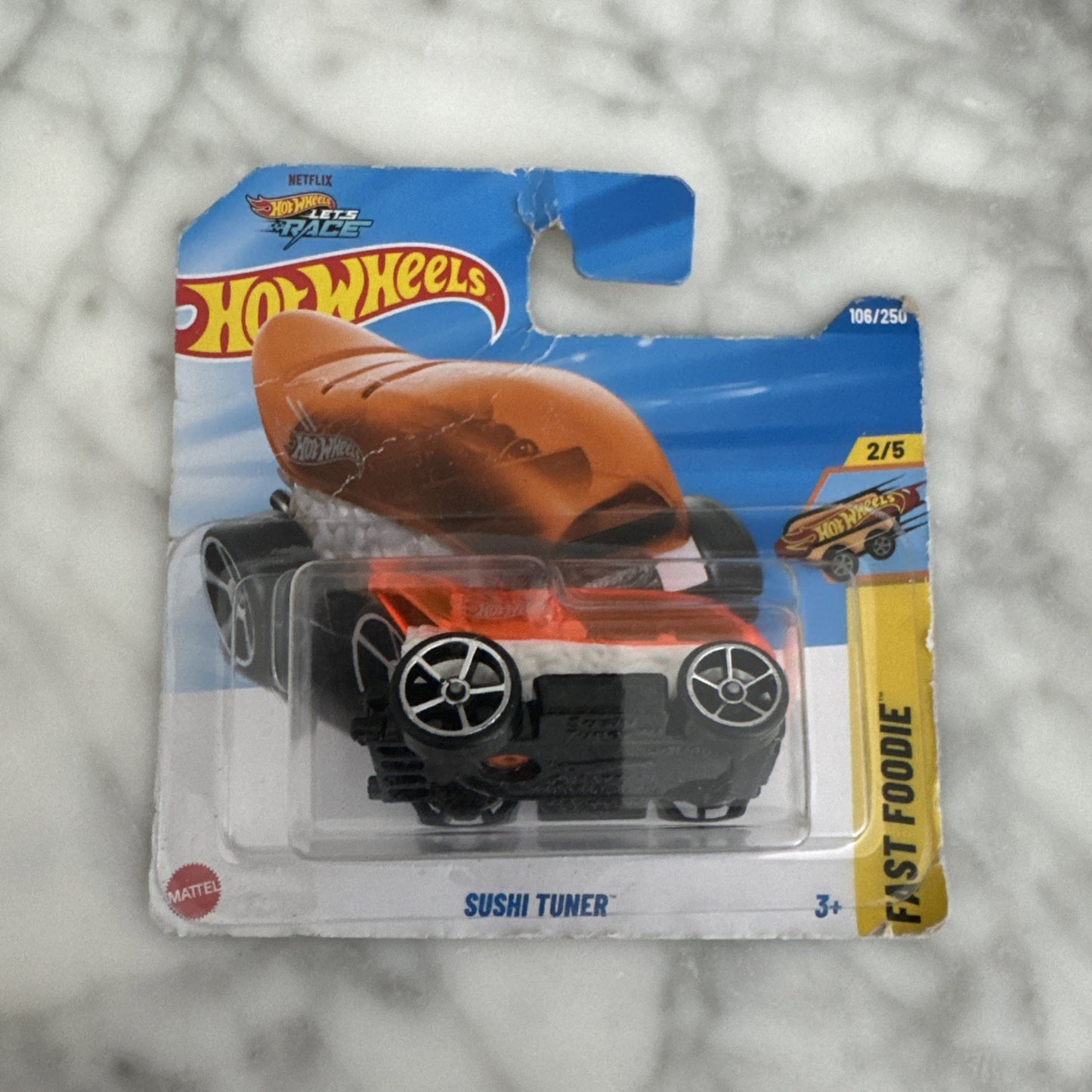 Hot Wheels Sushi Tuner Fast Foodie 2/5 Car 106/250 2024 Mattel Diecast Toy Car