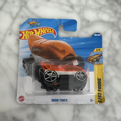 Hot Wheels Sushi Tuner Fast Foodie 2/5 Car 106/250 2024 Mattel Diecast Toy Car