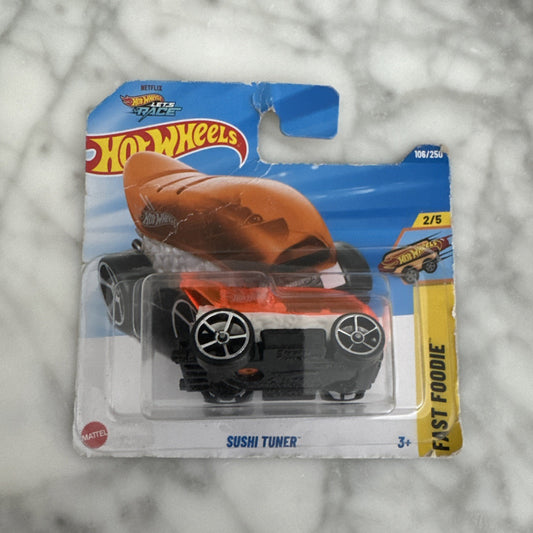 Hot Wheels Sushi Tuner Fast Foodie 2/5 Car 106/250 2024 Mattel Diecast Toy Car