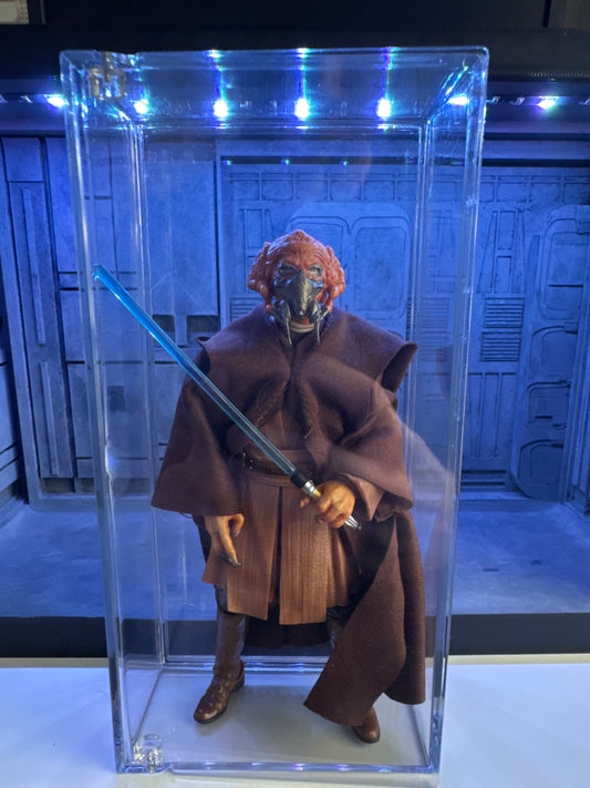 Star Wars Black Series Plo Koon 1/12 – Complete Open Box – Excellent Condition / Figurine complète boîte ouvert