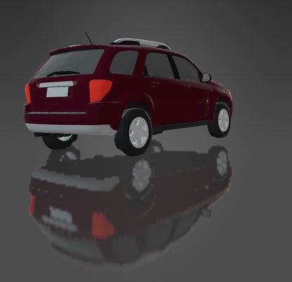 Pontiac Torrent 2009 - Modèle imprimé en 3D (échelle Hot Wheels)