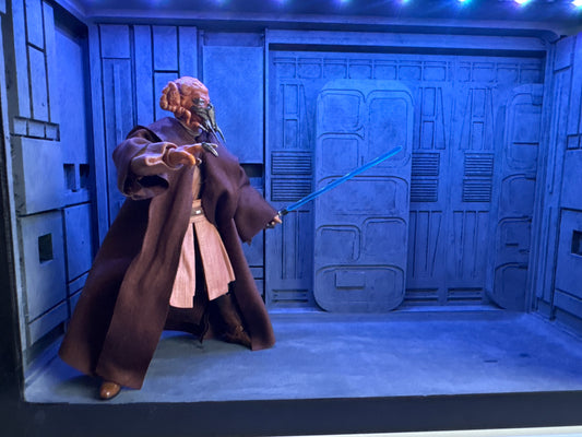 Star Wars Black Series Plo Koon 1/12 – Complete Open Box – Excellent Condition / Figurine complète boîte ouvert
