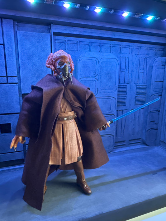 Star Wars Black Series Plo Koon 1/12 – Complete Open Box – Excellent Condition / Figurine complète boîte ouvert