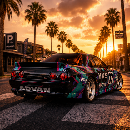 Hot Wheels Premium Boulevard #150 — Nissan Skyline GT-R (R32) Pandem HKS Livery