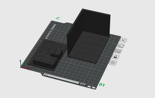 Garage Corner – Kit Découverte STL (1 Base + 1 Carte) 1:64