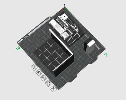 Garage Corner – Kit Découverte Couleur 3MF (1 Base + 1 Carte) 1:64