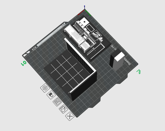 Garage Corner – Kit Découverte Couleur 3MF (1 Base + 1 Carte) 1:64