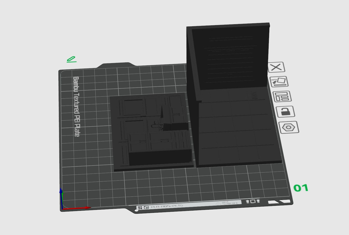 Garage Corner – Kit Découverte STL (1 Base + 1 Carte) 1:64