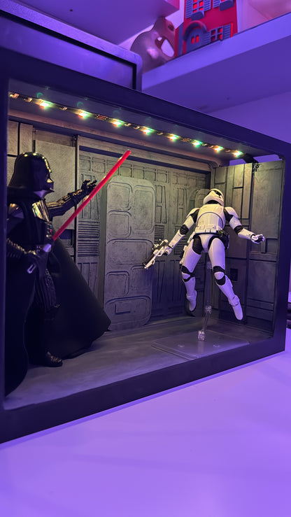 star wars 3d printed diorama 1/12