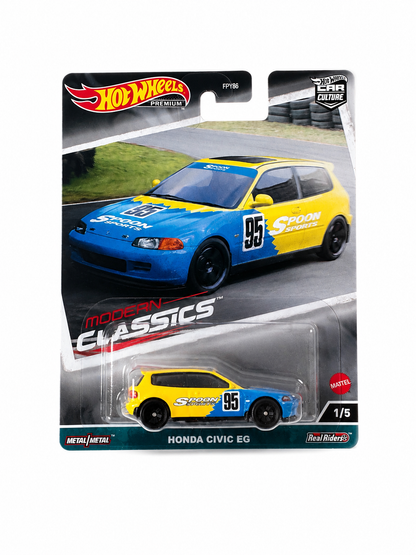 Hot Wheels Premium — Honda Civic EG Spoon Sports #1/5 — Real Riders
