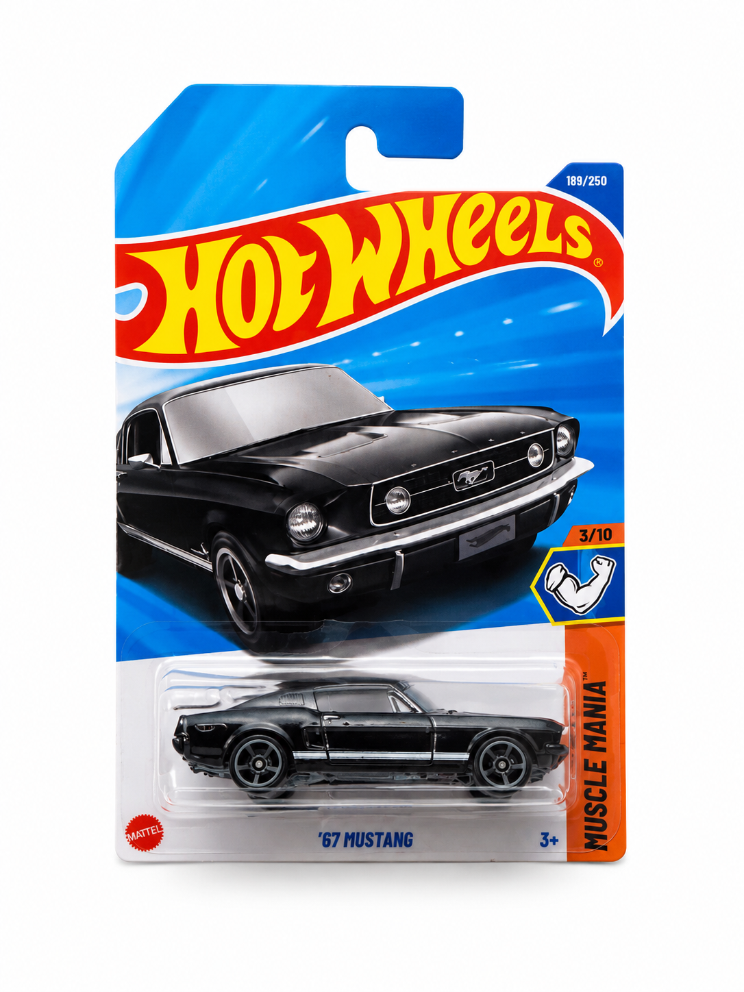 Hot Wheels '67 Mustang — Muscle Mania 3/10 | #189/250