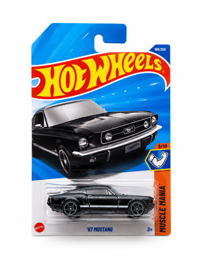 Hot Wheels '67 Mustang — Muscle Mania 3/10 | #189/250