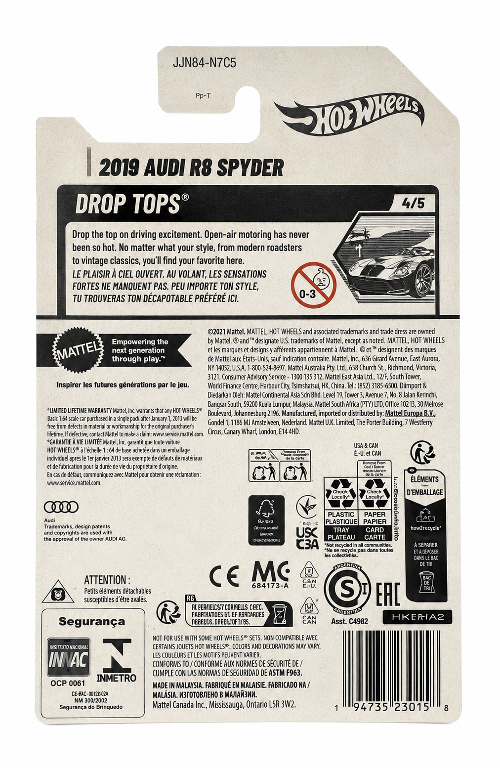 2019 Audi R8 Spyder