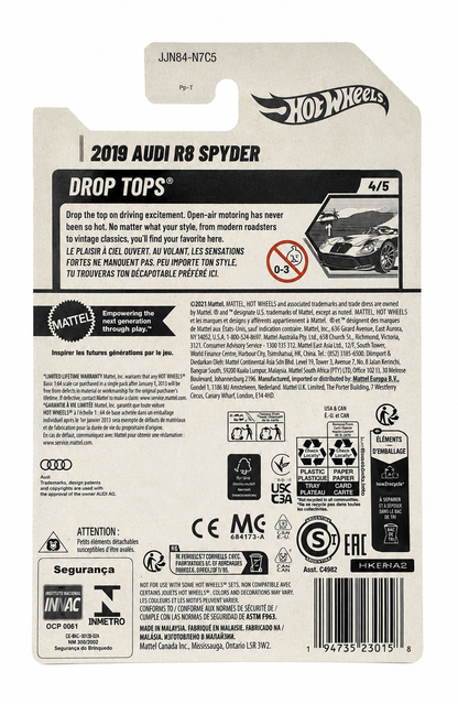2019 Audi R8 Spyder